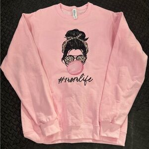 Jerzees Pink Nubland Sweatshirt